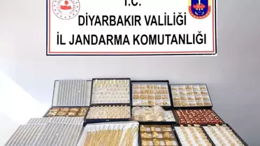 Diyarbakır'da Kaçak Altın Operasyonu