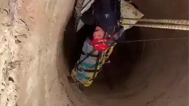 Ödemiş'te Kuyuya Düşen Yaşlı Adam Kurtarıldı