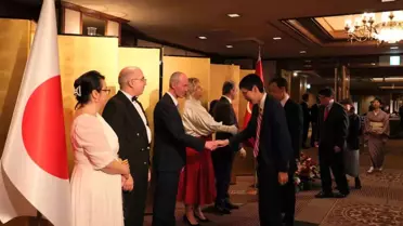 Japonya'da 29 Ekim Cumhuriyet Bayramı resepsiyonu