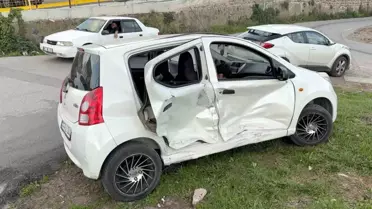 Samsun'da Trafik Kazası: 2 Yaralı