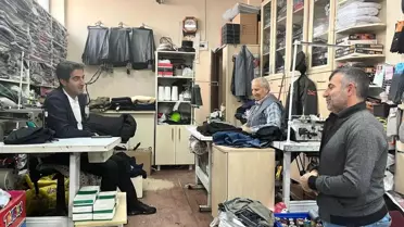 Kaymakam Aslantatar Esnaf Ziyaretlerine Devam Ediyor