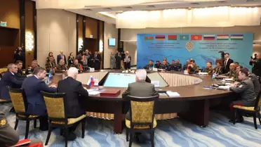 BDT Savunma Bakanları Toplantısı Almatı'da Gerçekleşti