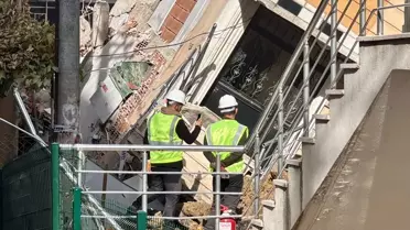 Gebze'de Çöken Bina İncelemeleri Devam Ediyor