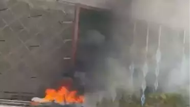 Maltepe'de Otomobil Yangını