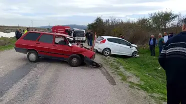 Manyas'ta Trafik Kazasında Sürücü Hayatını Kaybetti