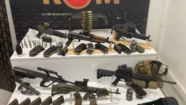 Mardin'de Silah Operasyonu: Çok Sayıda Mühimmat Ele Geçirildi