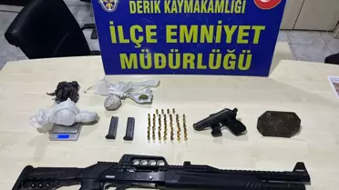 Derik'te Uyuşturucu Operasyonu: 2 Gözaltı