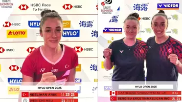 Milli Badmintoncular Çeyrek Finale Yükseldi