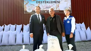Muğla Belediyesi'nden Üreticilere 330 Ton Yem Tohumu Desteği