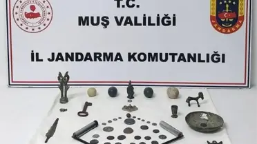 Muş'ta Tarihi Eser Operasyonu