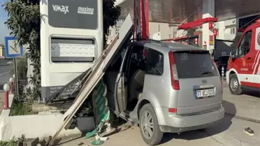 Yalova'da Akaryakıt İstasyonunda Kaza: 1 Ağır Yaralı
