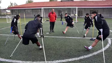 Şahinbey Ampute Futbol Takımı Yeni Sezona Şampiyonluk Hedefiyle Hazırlanıyor