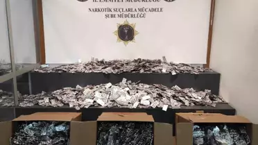 Samsun'da 110 Bin Uyuşturucu Hap Ele Geçirildi