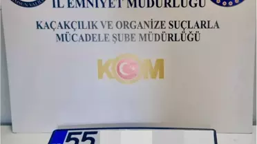 Sahte Plaka Takan Şüpheli Yakalandı