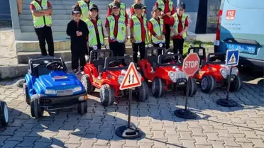 Tekkeköy'de Trafik Eğitimi Düzenlendi