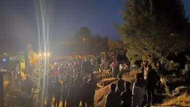 Hamile Kadın ve Amca Cenazeleri Defnedildi