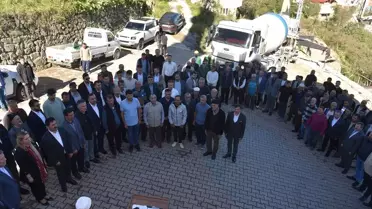 Soğukpınar'da Yeni Hizmet Binası Temeli Atıldı