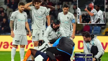 Süper Lig'de korkutan sakatlık! Kafası yarıldı, yürekler ağızlara geldi