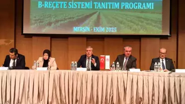 Mersin'de 'B-Reçete' Sistemi Tanıtıldı