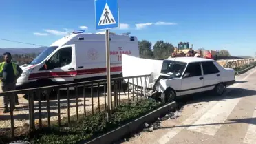 Niksar'da Trafik Kazası: 1 Yaralı