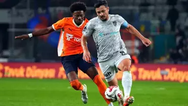 Başakşehir ve Kocaelispor İlk Yarıda Beraber