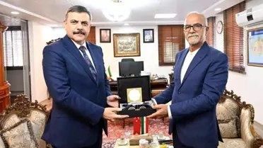 Vali Çiftçi'den Başkonsolos'a Ziyaret