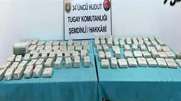 Van ve Hakkari'de Uyuşturucu Operasyonu