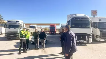 Zara'da Sürücülere Bilgilendirme