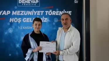Aydın'da Deneyap Mezuniyet Töreni