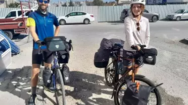 Alman Çift Dünya Turunda Türkiye'ye Geldi