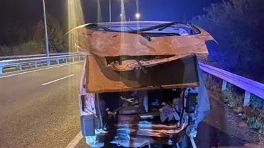 İnegöl'de Trafik Kazası: 1 Ölü, 4 Yaralı