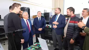 Büyükkılıç'tan Erciyes Teknopark Ziyareti