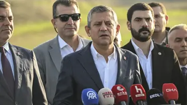 CHP Genel Başkanı Özel, Marmara Kapalı Ceza İnfaz Kurumu önünde konuştu Açıklaması