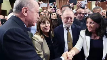 Cumhurbaşkanı Erdoğan: DEM Parti ile görüşme umut vericiydi