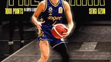 Sevgi Uzun, Kadınlar Basketbol Süper Ligi'nde 1000. Sayısına Ulaştı