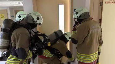 Düzce'de Yangın Tatbikatı Başarıyla Gerçekleştirildi