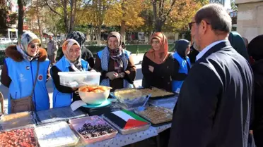Karaman'da Gazze İçin Hayır Çarşısı Düzenlendi