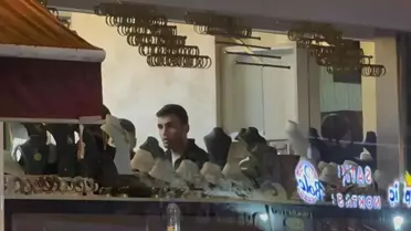 Kuyumcuda tahliye alarmı! Altınların peşine düştü, dakikalar içinde topladı