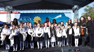 Minik Kemanistler Ankara'da Performans Sergiledi