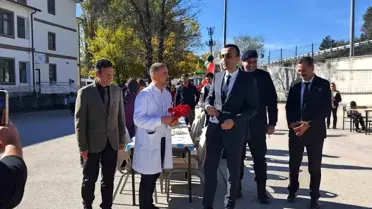 Öğrencilerden Filistin'e anlamlı destek