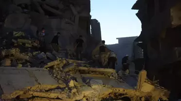 Yermuk Kampı'nda Bina Çöktü