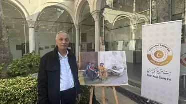 Ahmad Al Bakkar'ın 'Memleketimin Anıları' Sergisi Açıldı