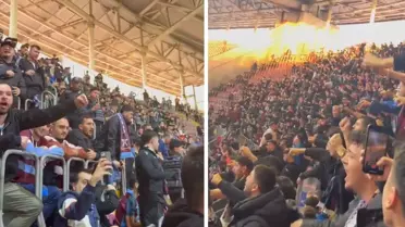 Trabzonspor taraftarından Uğurcan Çakır'a küfürlü tezahürat ve dolar tepkisi