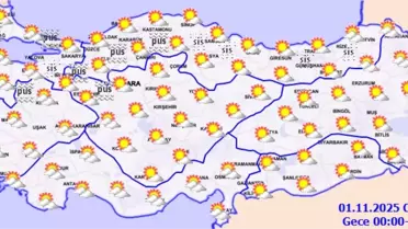 Bugün Hava Durumu: Yağış Yok