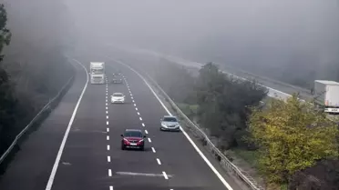 Düzce'de Otoyolda Sise Dikkat!