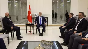 Fidan, Irak Türkmen Cephesi ile Görüştü