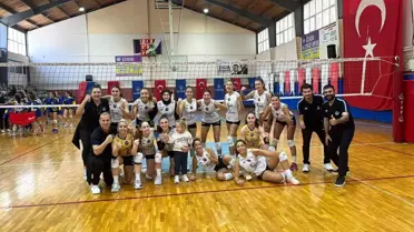 Didim Belediyespor Kadın Voleybol Takımı Galip Geldi