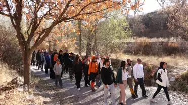 Kayseri'de Koramaz Vadisi'nde Doğa Yürüyüşü