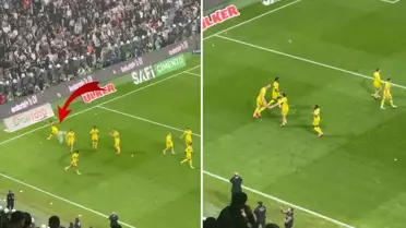 Dorgeles Nene'den maça damga vuran hareket