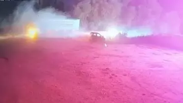 Edirne'de Kaza Anı Güvenlik Kamerasında